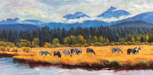 September 2025 Artist Reception and Showcase: Susan Luckey Higdon " Moving Color"