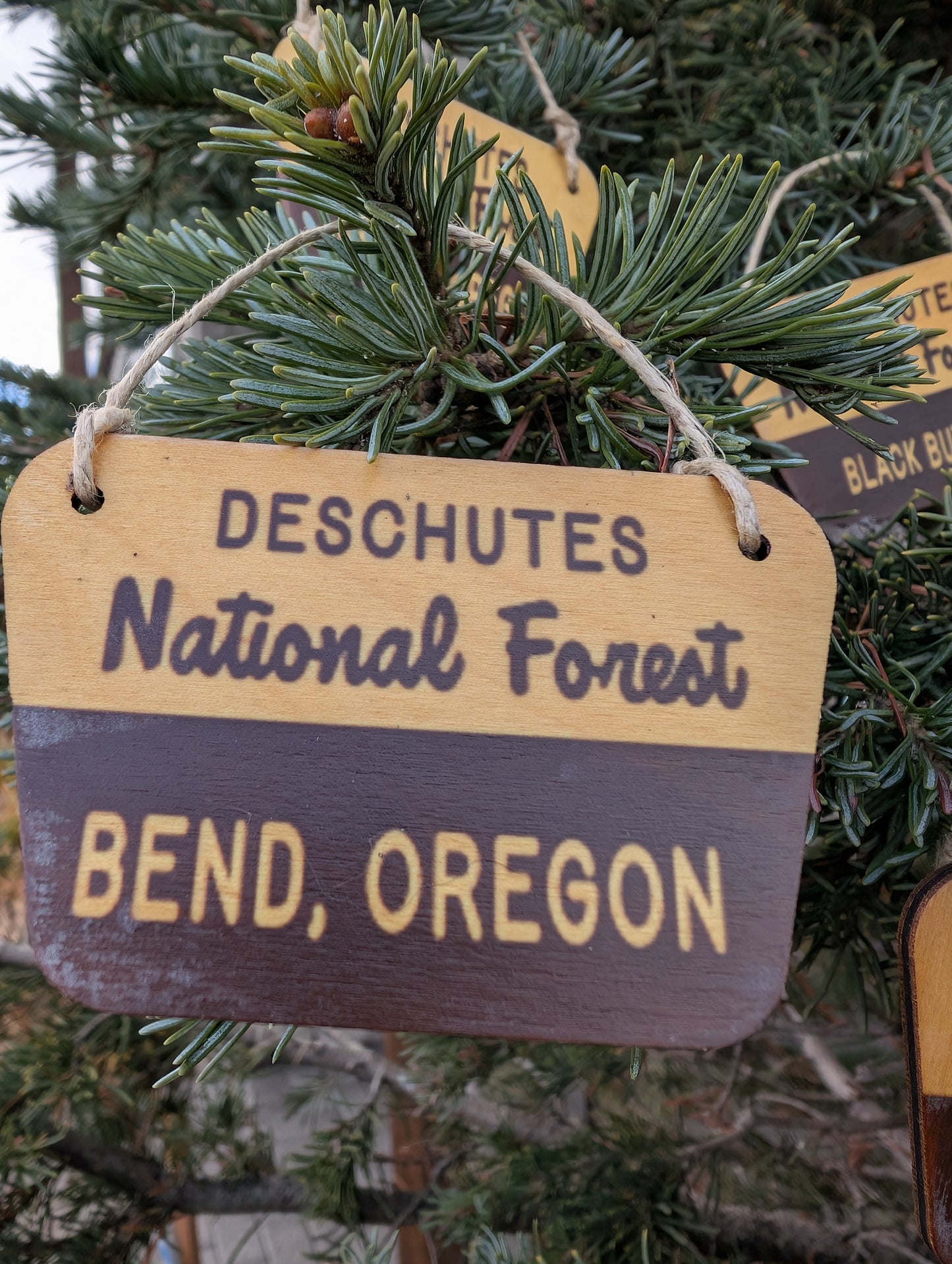 National Forest Sign Ornament