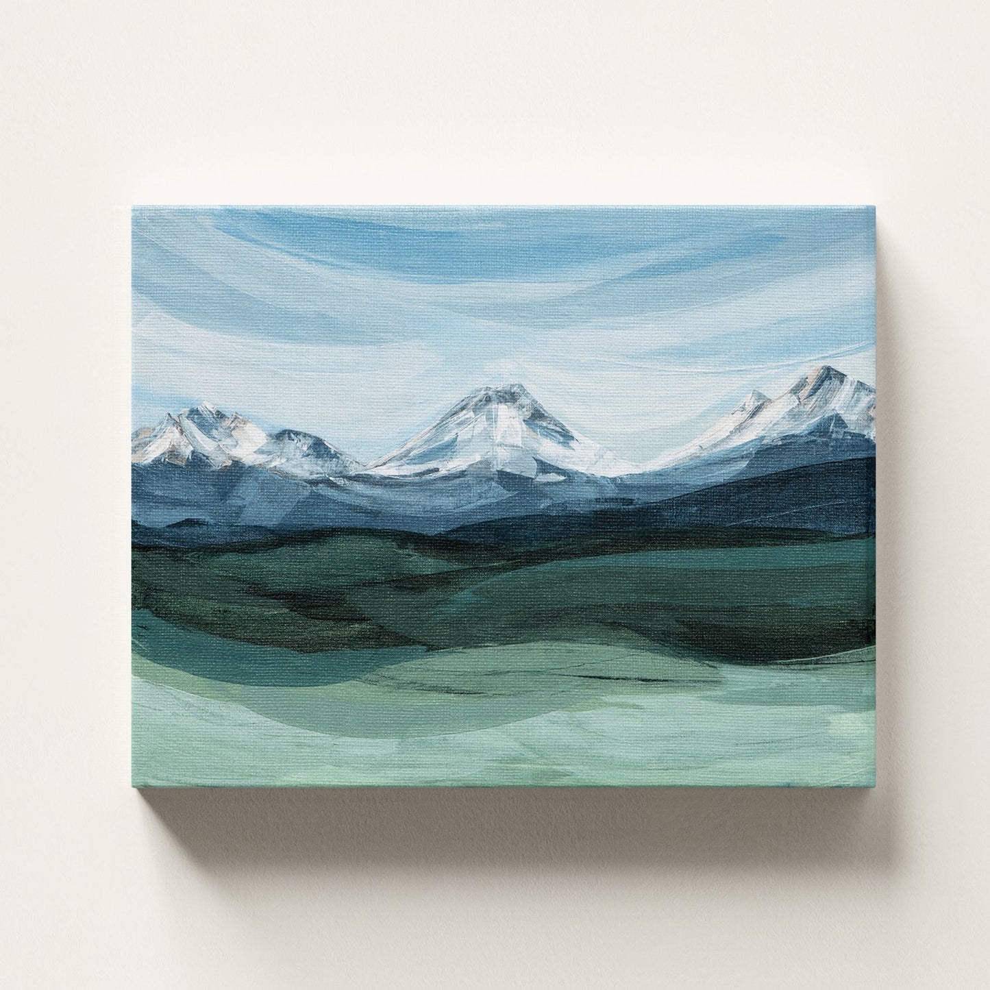 Broken Top and the Three Sisters by Lindsay Gilmore
