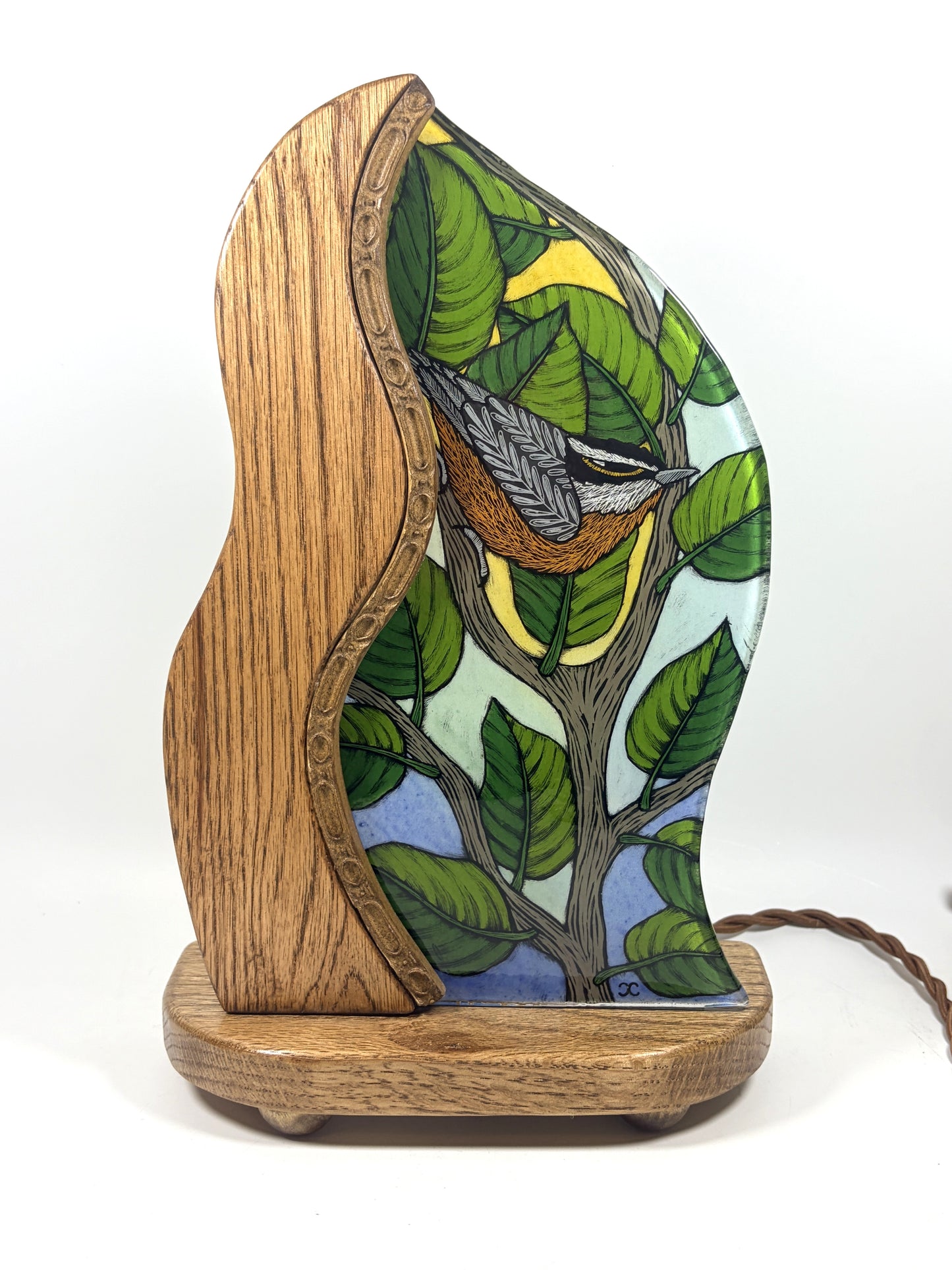 Table Lamp Series by Silly Dog Art Glass
