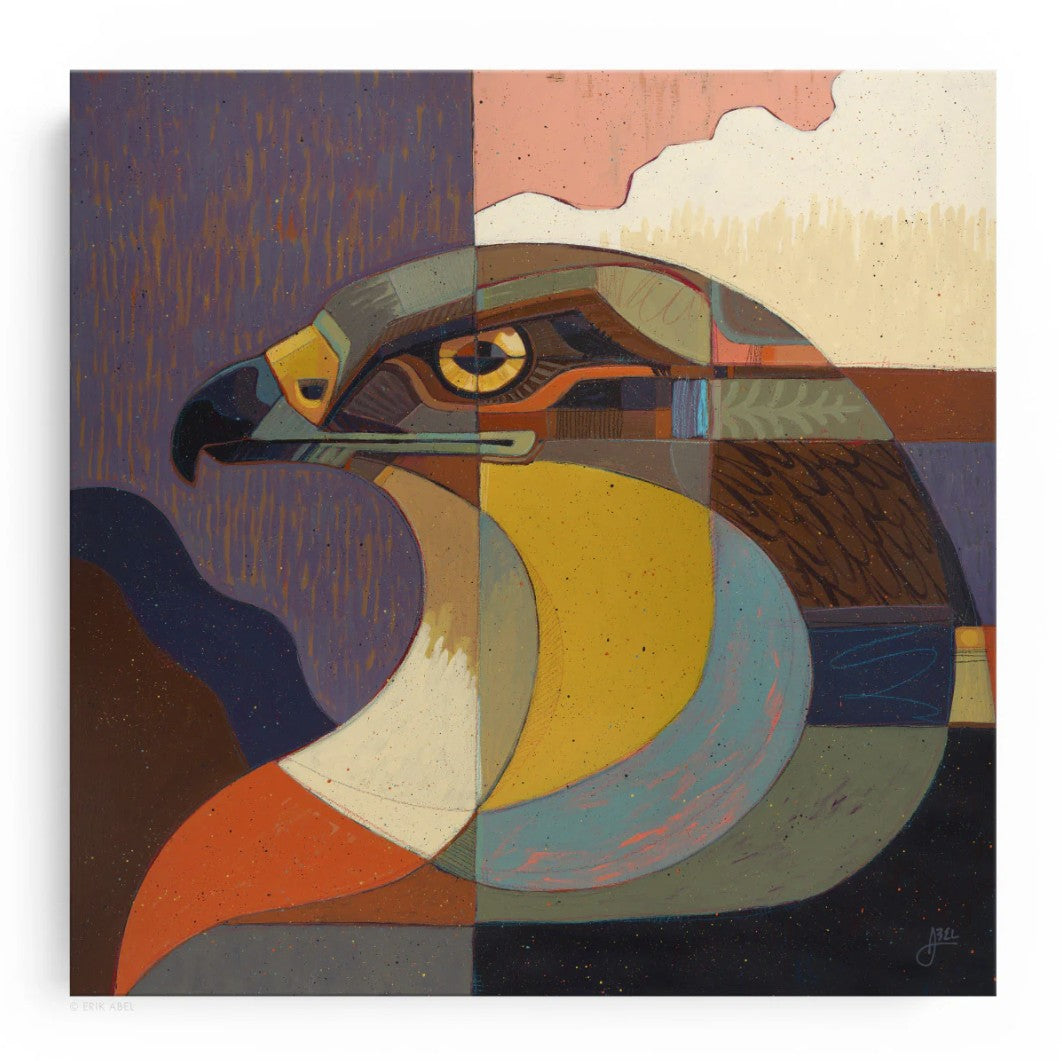 Red Tailed Print by Erik Abel