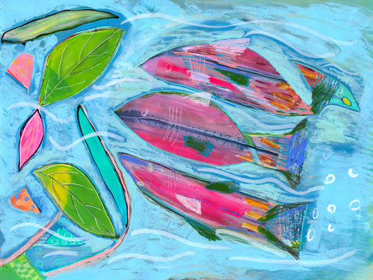 In the Current  Print by Jennifer O'Reilly