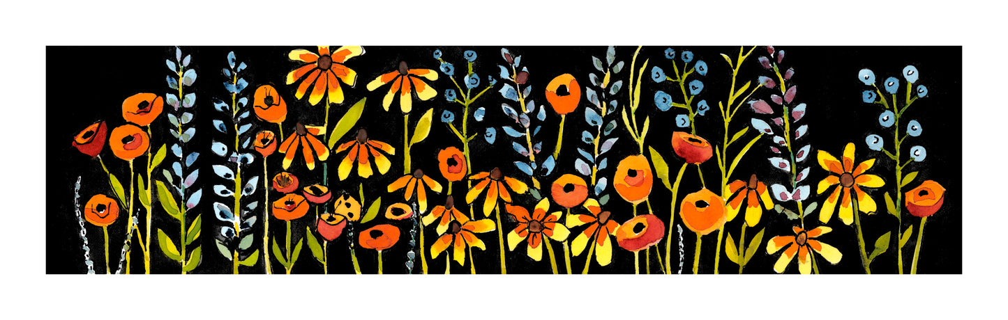 Lupine and More Print by Kathy Deggendorfer