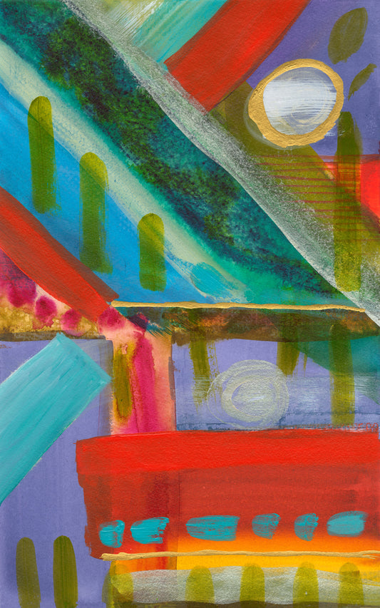 Magic Beanstalk Print by Jennifer O'Reilly