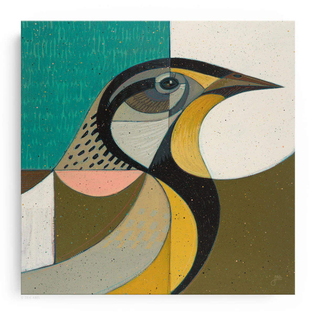Meadowlark Print by Erik Abel