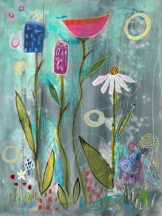 Misty Morning Awakening Print by Jennifer O'Reilly