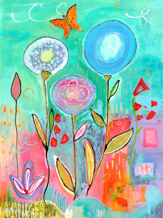 Natures Fabric Print by Jennifer O'Reilly