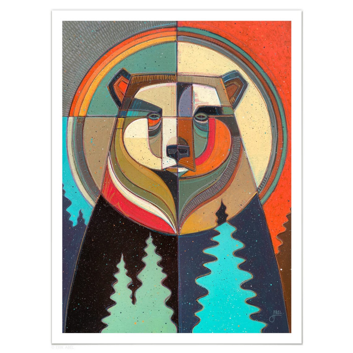 Ursus 4 Print by Erik Abel