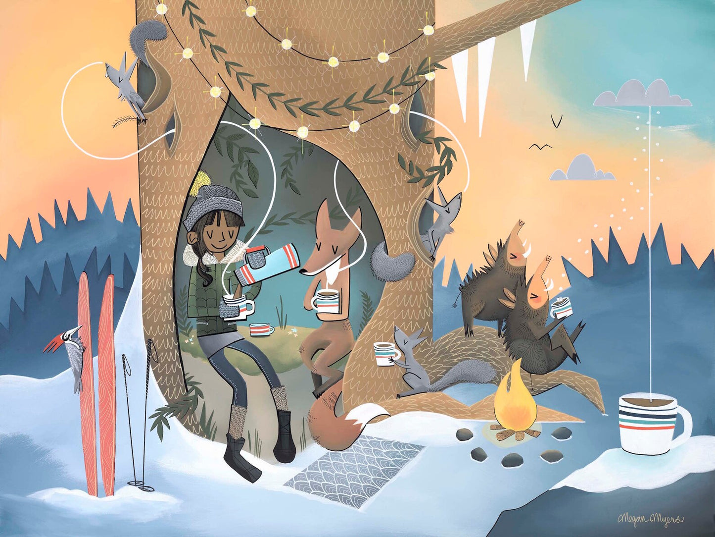 Warming Hut #57 by Megan Marie Myers