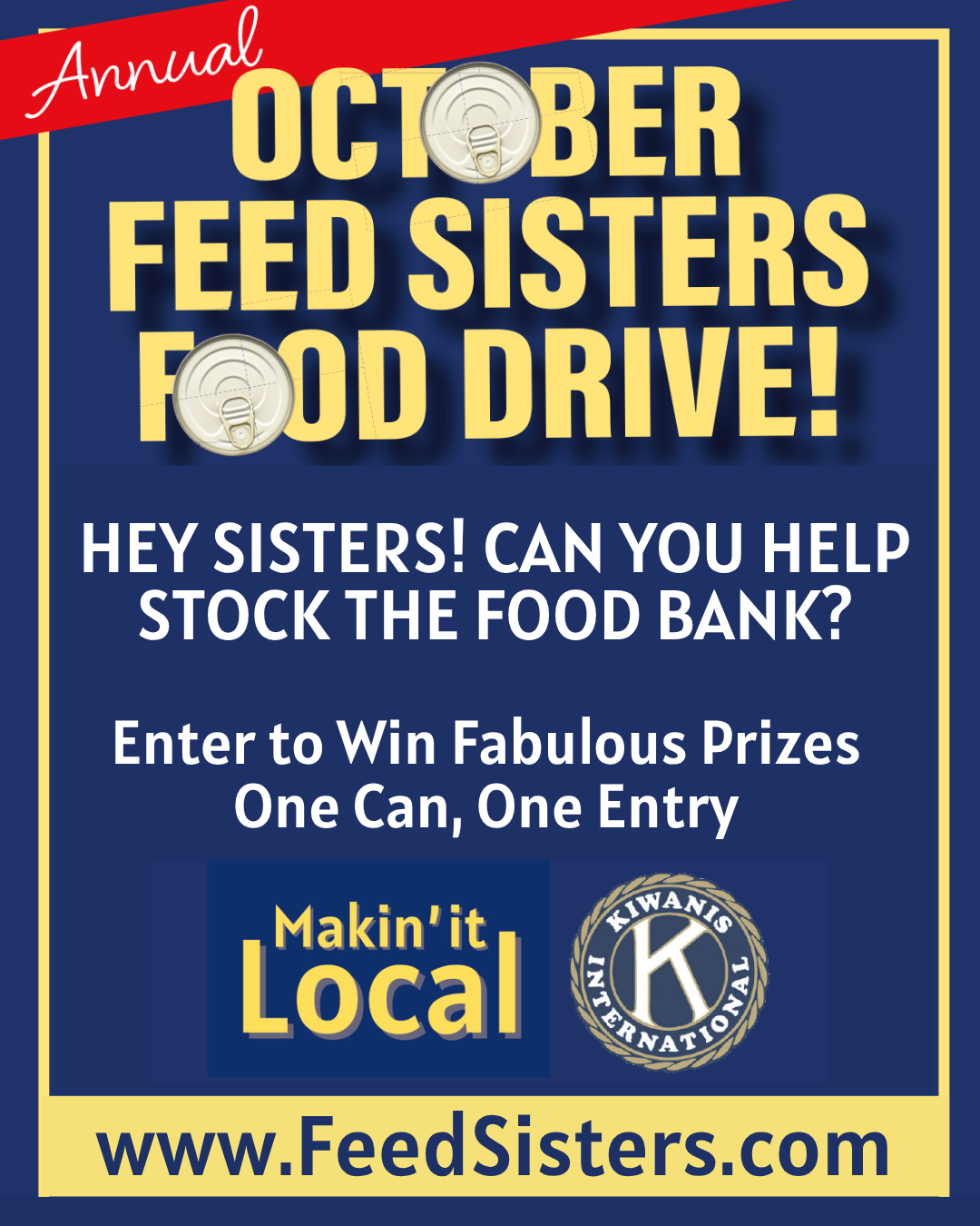 Makin’ it Local Hosts Month of Food Donation Drives and Community Events to Support Families in Need