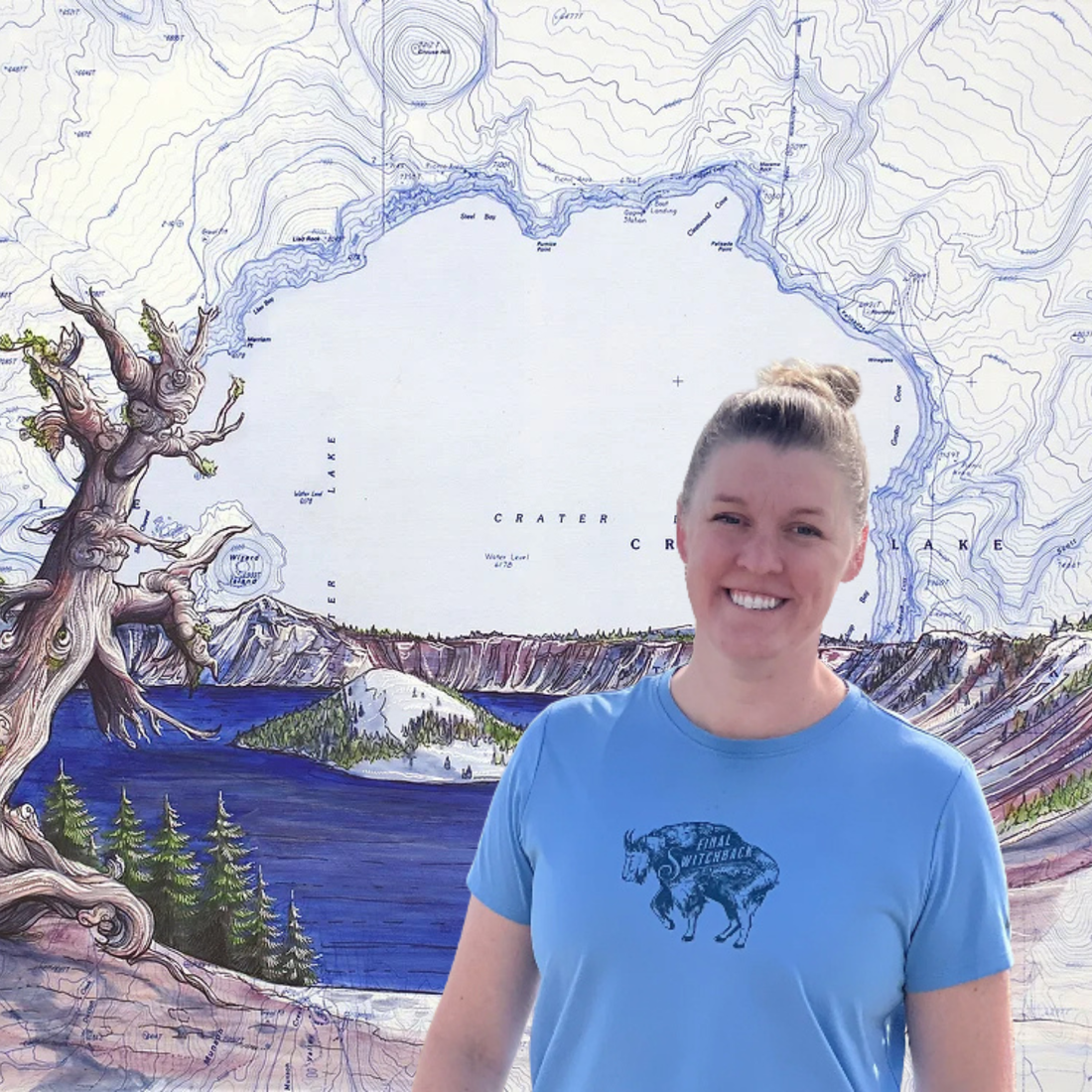 Big mountain energy just landed at Makin’ it Local. Art work of Katie Reim and Final Switchback now available.