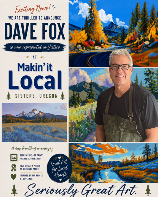Dave Fox - BIG ART NEWS, SISTERS, OREGON