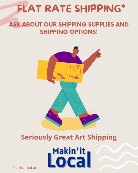 SCORE: Flat Rate and Free Shipping Options now available  from Makin' it Local.