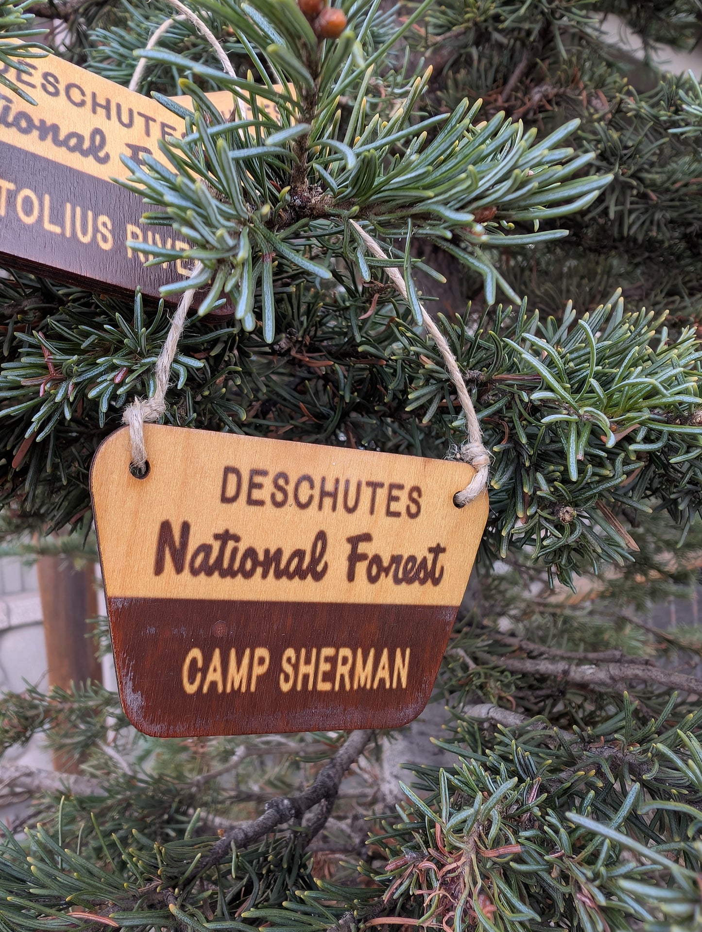 National Forest Sign Ornament