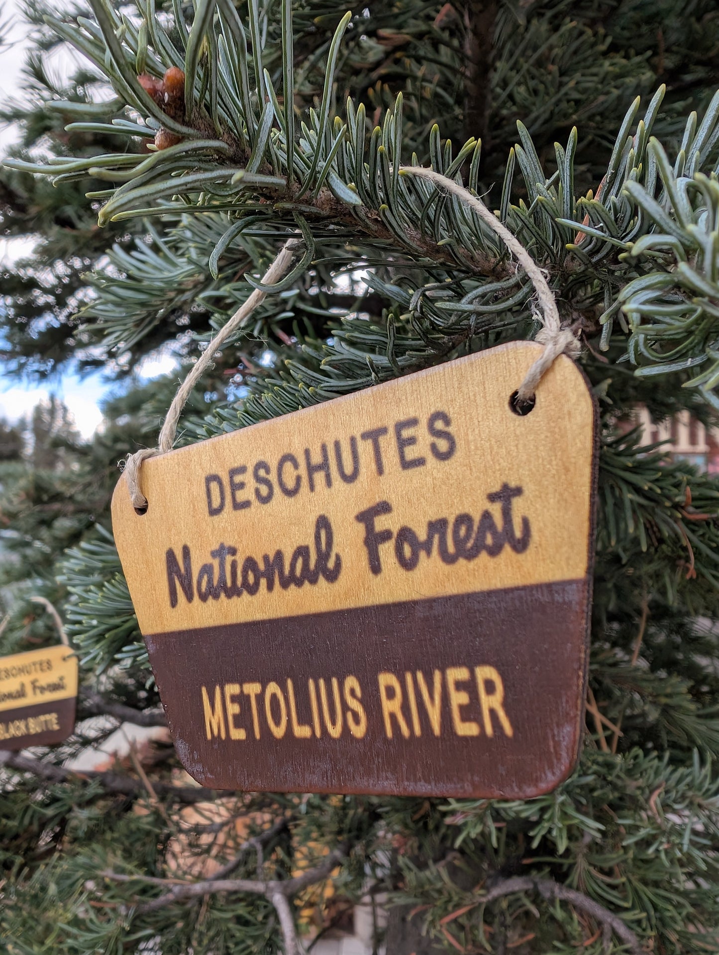 National Forest Sign Ornament