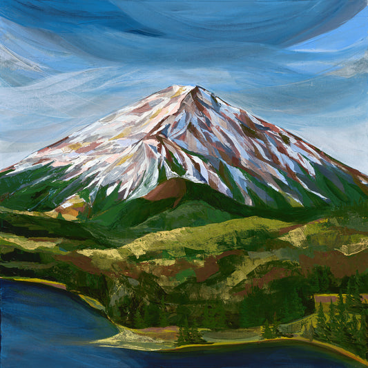 Mount Bachelor III Print by Lindsay Gilmore