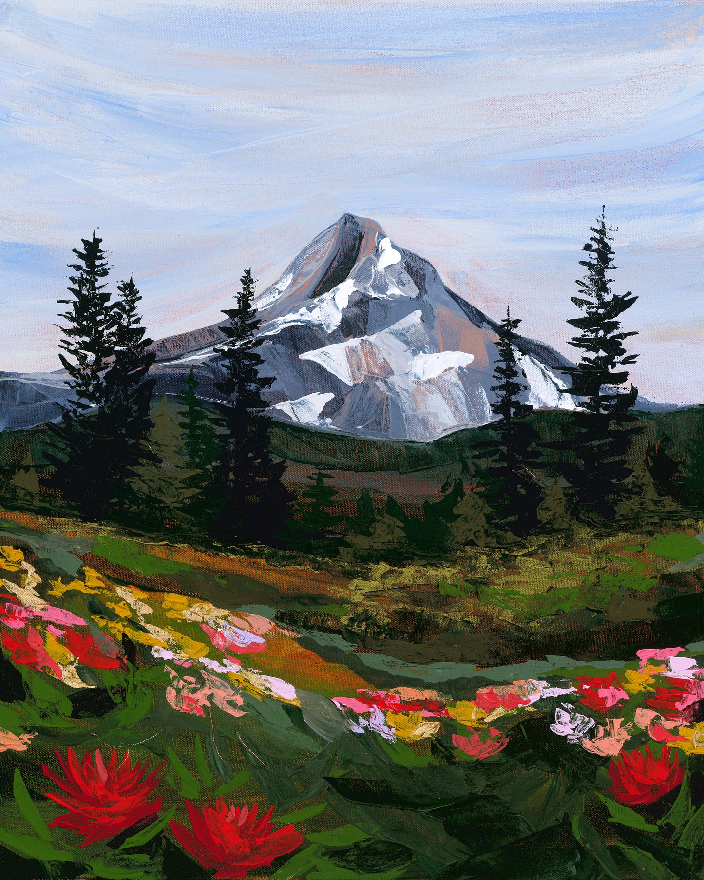 Mount Hood II by Lindsay Gilmore