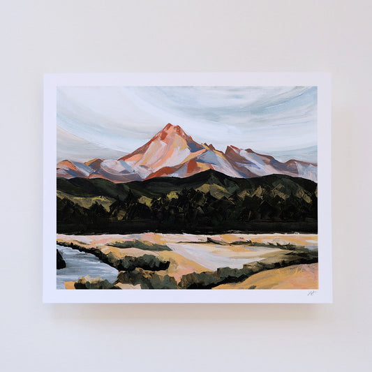 Framed - Broken Top II by Lindsay Gilmore