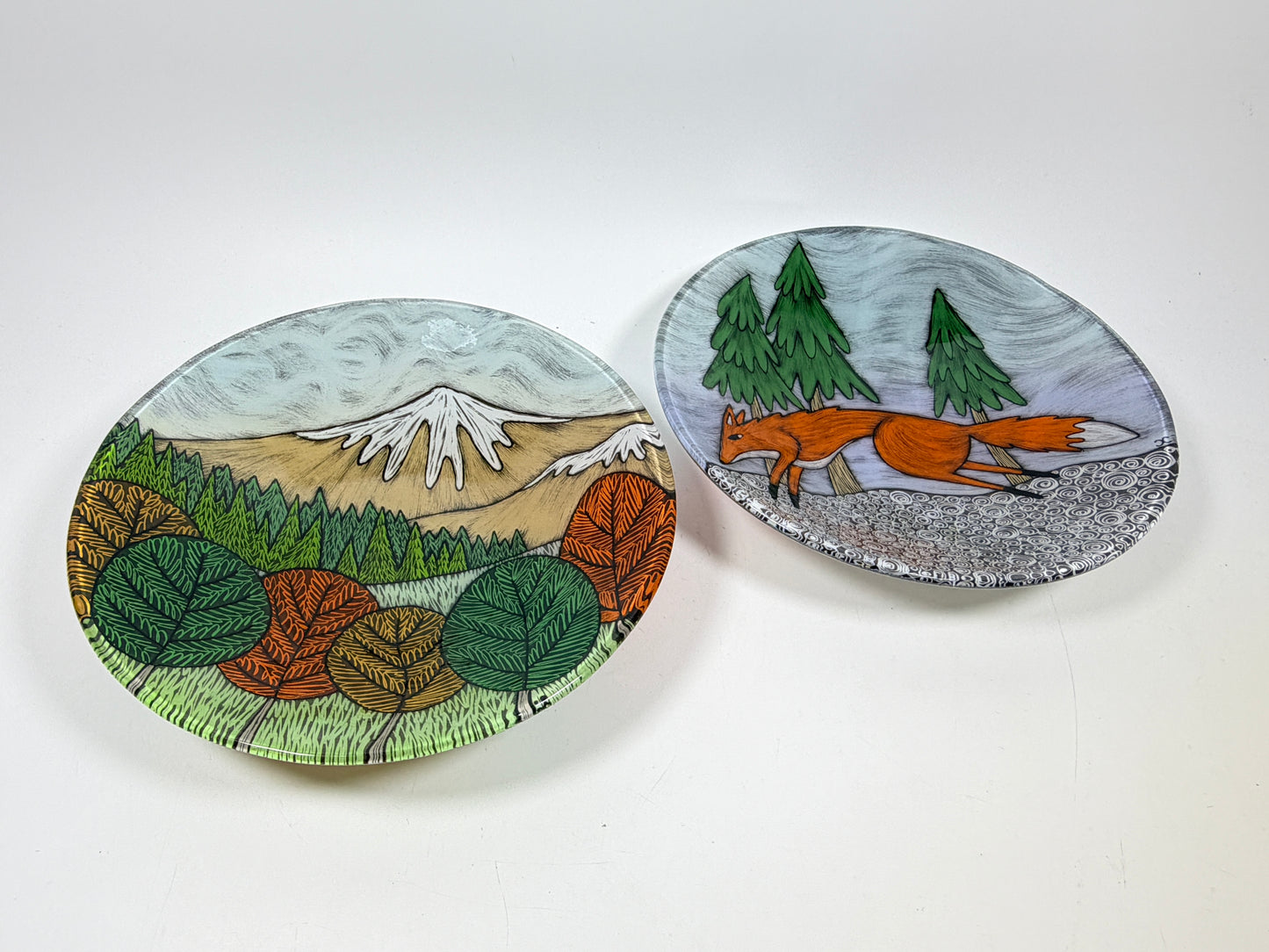 7.5 inch bowl by Silly Dog Art Glass