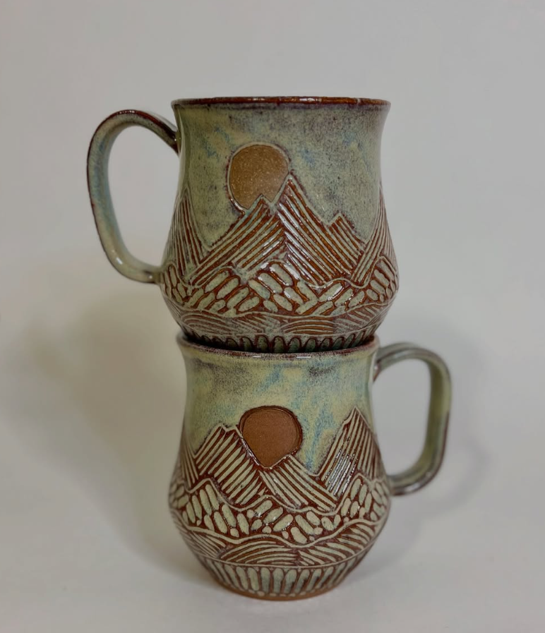 Mugs by KF Stoneware