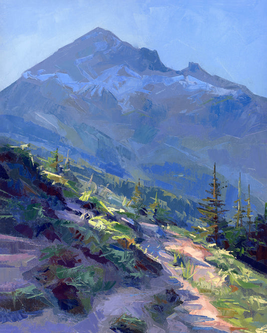 Lighted PathFine Art Print by Taylor Manoles