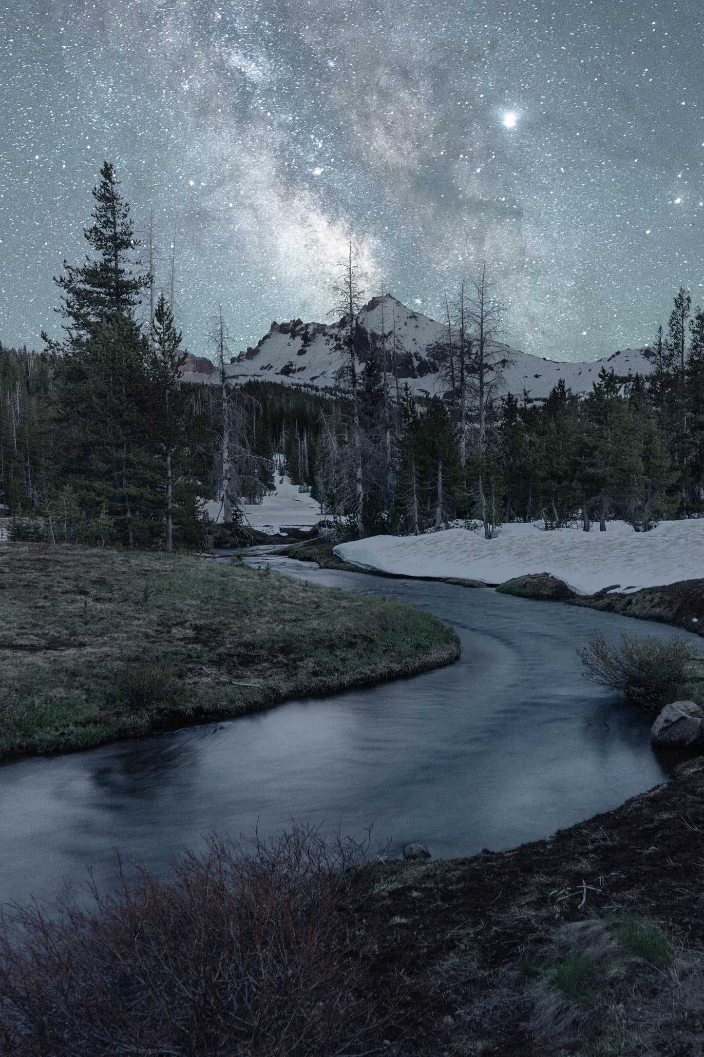 Milky Way Over Broken Top by Extreme Oregon