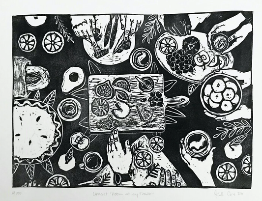 Room at my table - Print by Kelsi Cross