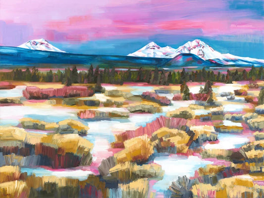 Skyline Forest Print by Sheila Dunn