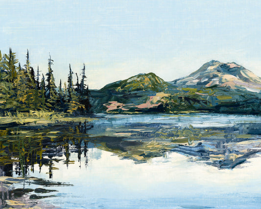 Sparks Lake II Fine Art Print by Taylor Manoles