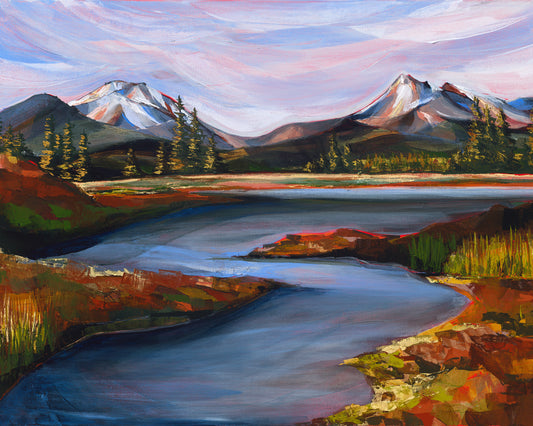 Sparks Lake III Print by Lindsay Gilmore