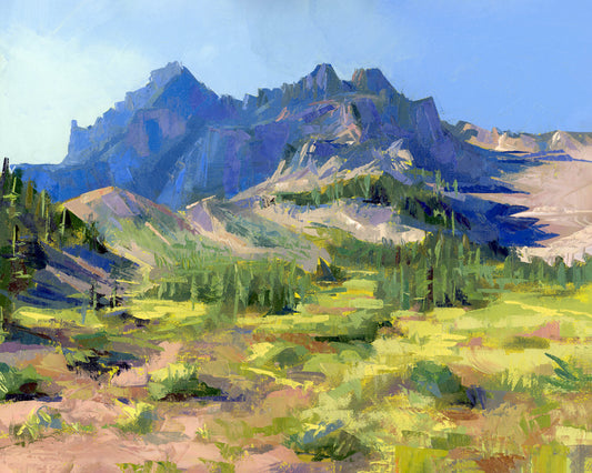 Framed Three Fingered Jack Meadow- Taylor Manoles