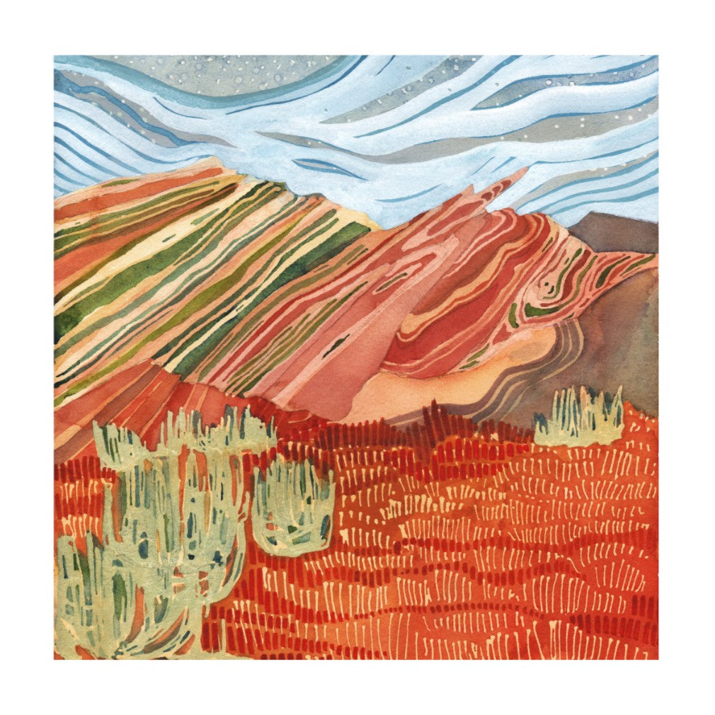 Vasquez Rocks print by Lindsey Fox