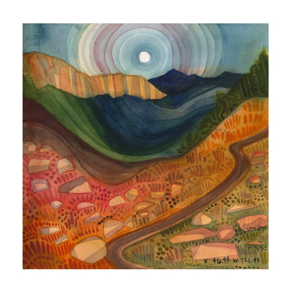 Cispus Pass print by Lindsey Fox