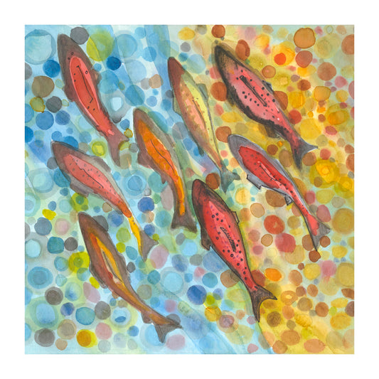 Class Reunion Print by Kathy Deggendorfer