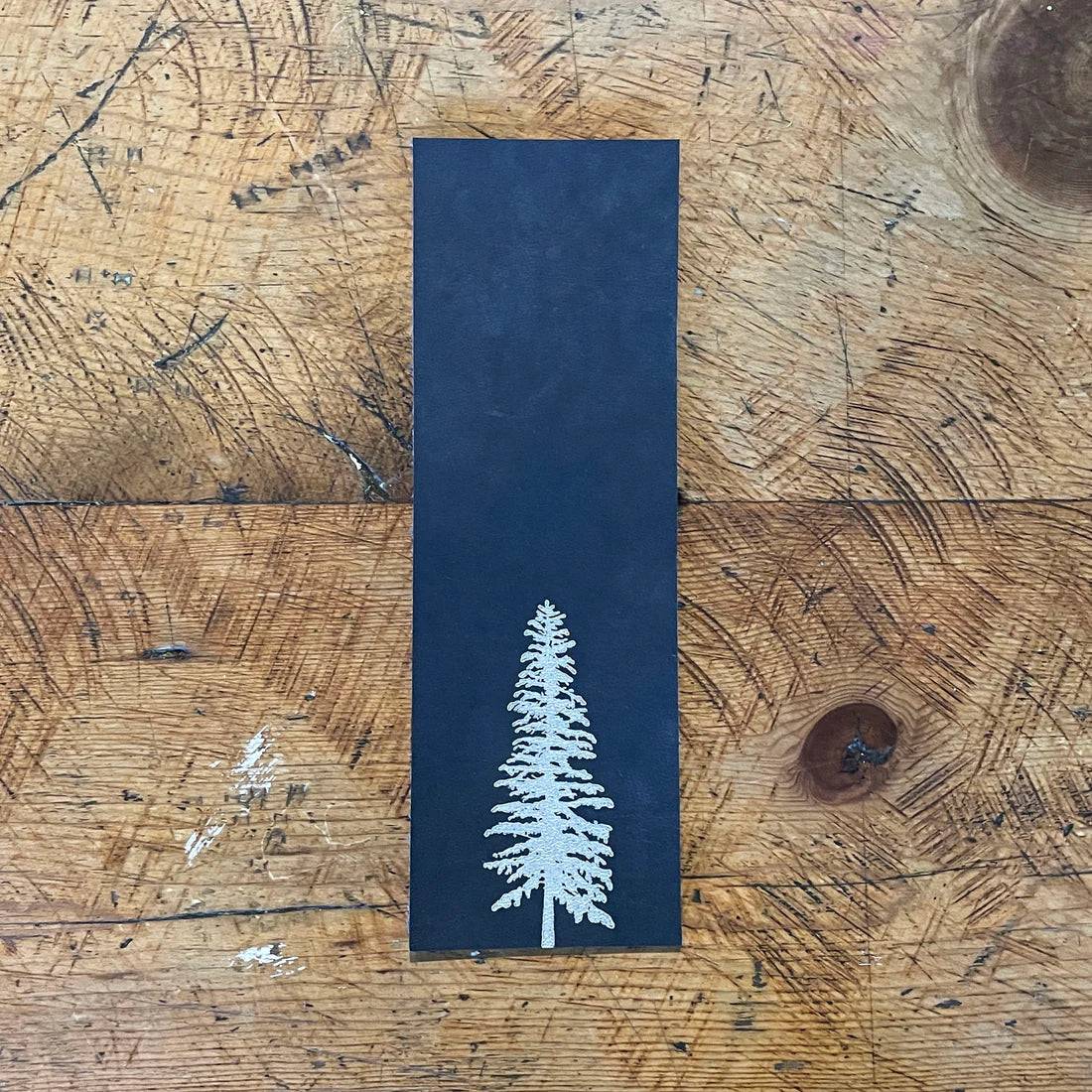 Letterpress Bookmarks - Leather by Green Bird Press