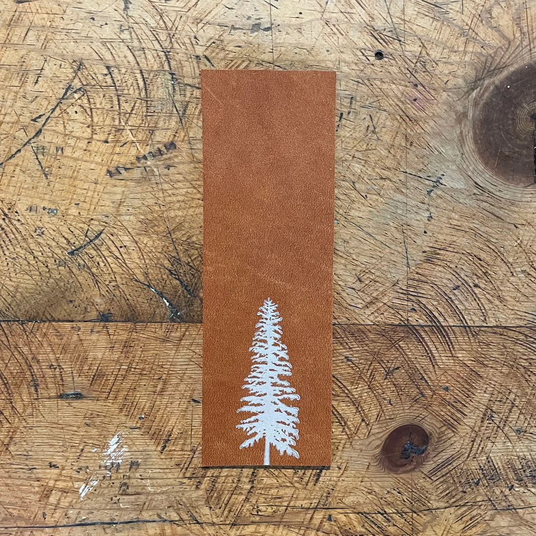 Letterpress Bookmarks - Leather by Green Bird Press