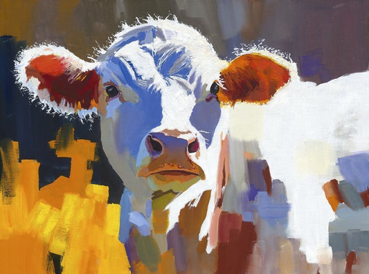 Cow! Print by Dave Fox