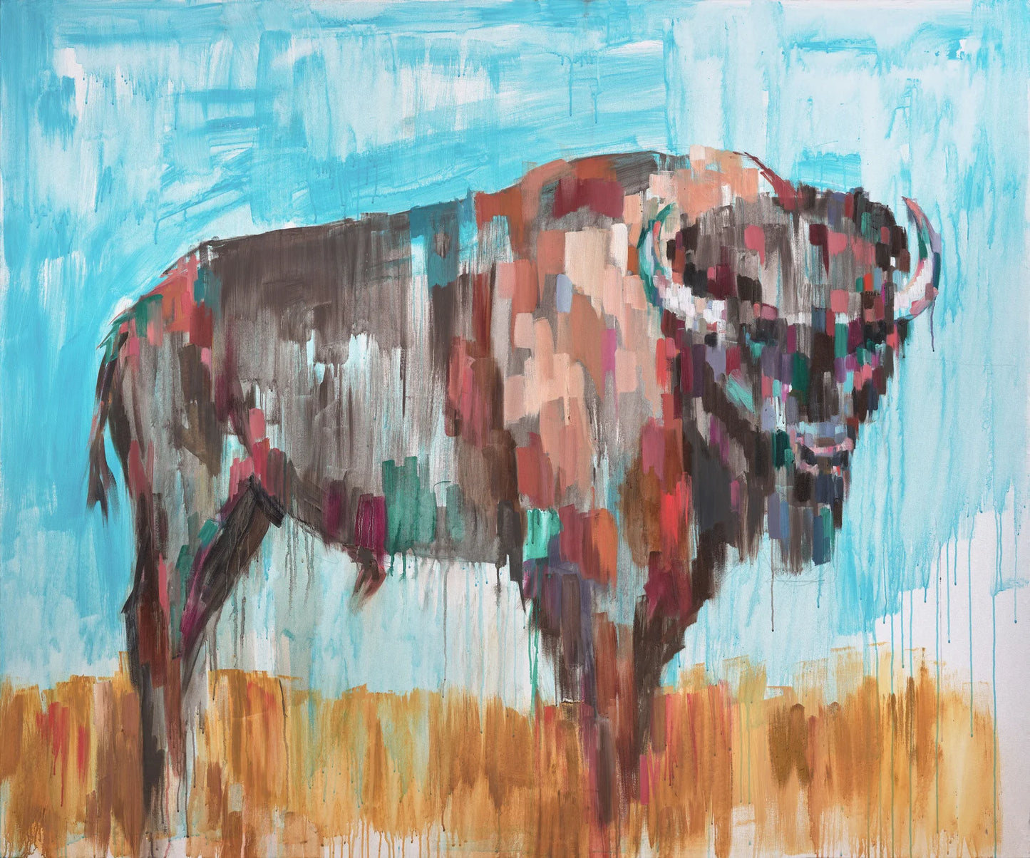 American Bison by Sheila Dunn