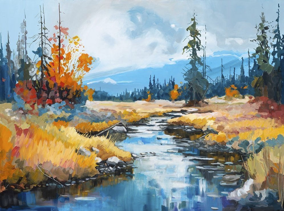 October Print by Dave Fox