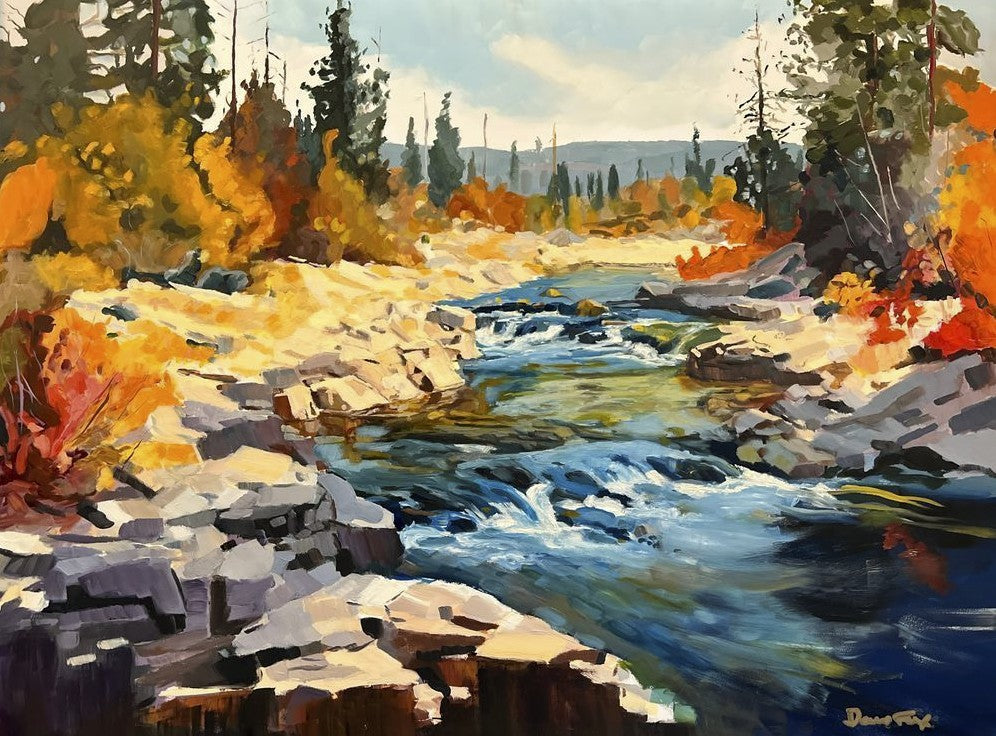 September (Fall) Print by Dave Fox