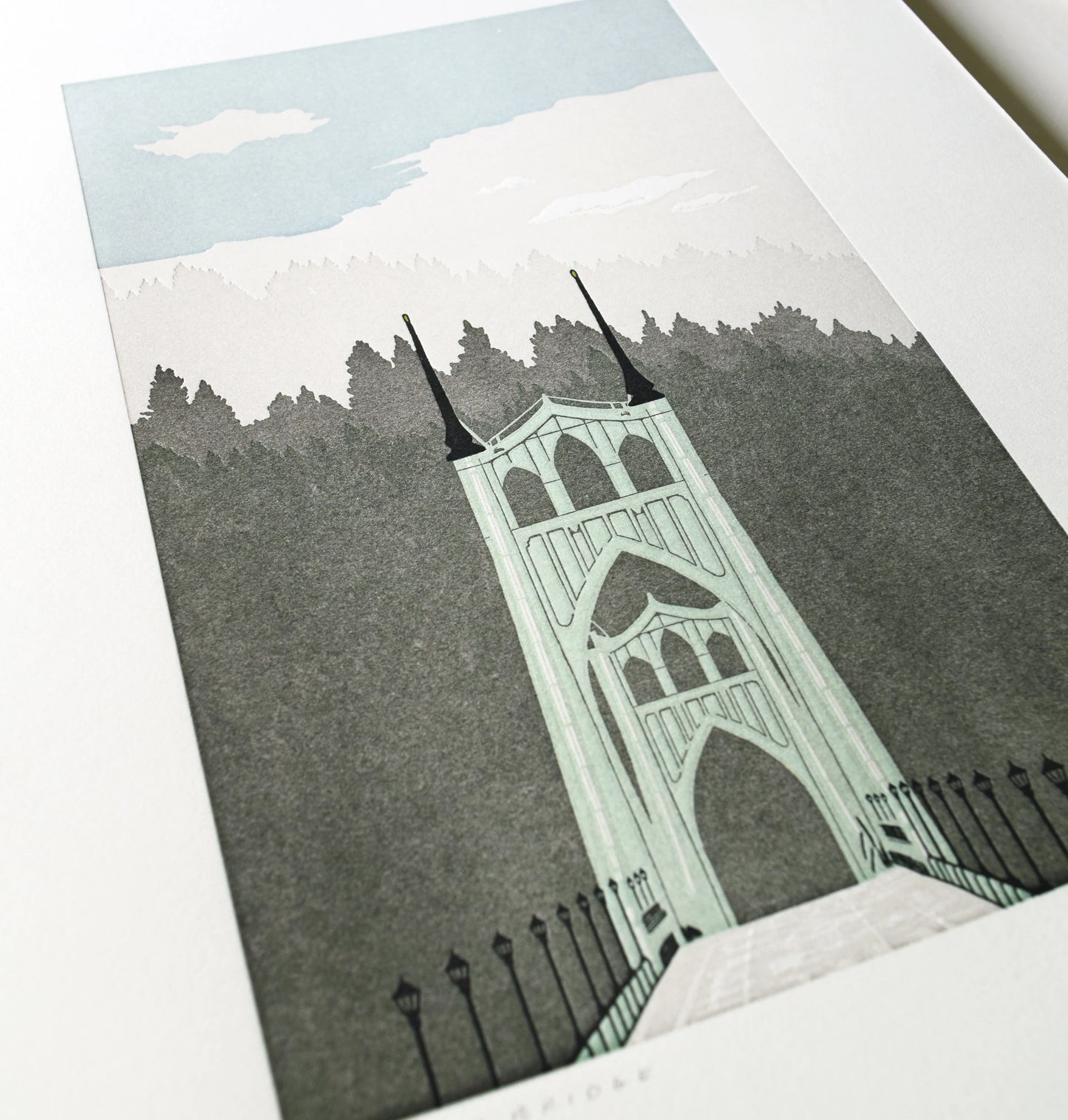 St Johns Print by Quail Lane Press