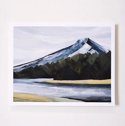 Framed - Todd Lake Print by Lindsay Gilmore
