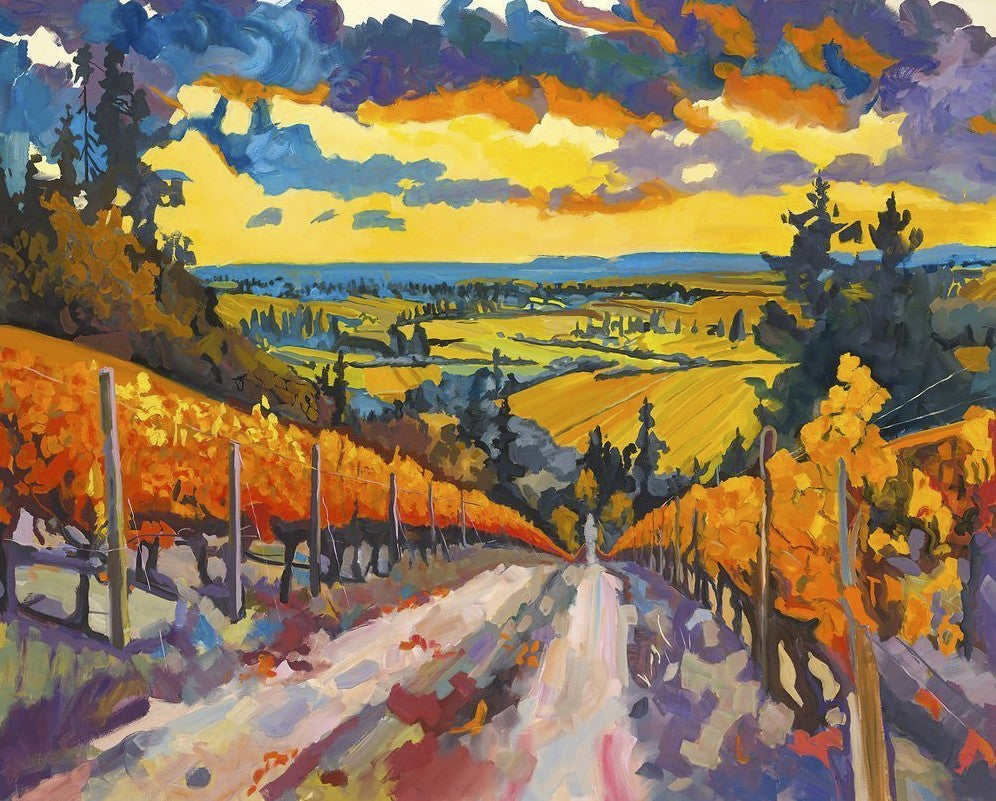 Willamette Valley II Print by Dave Fox